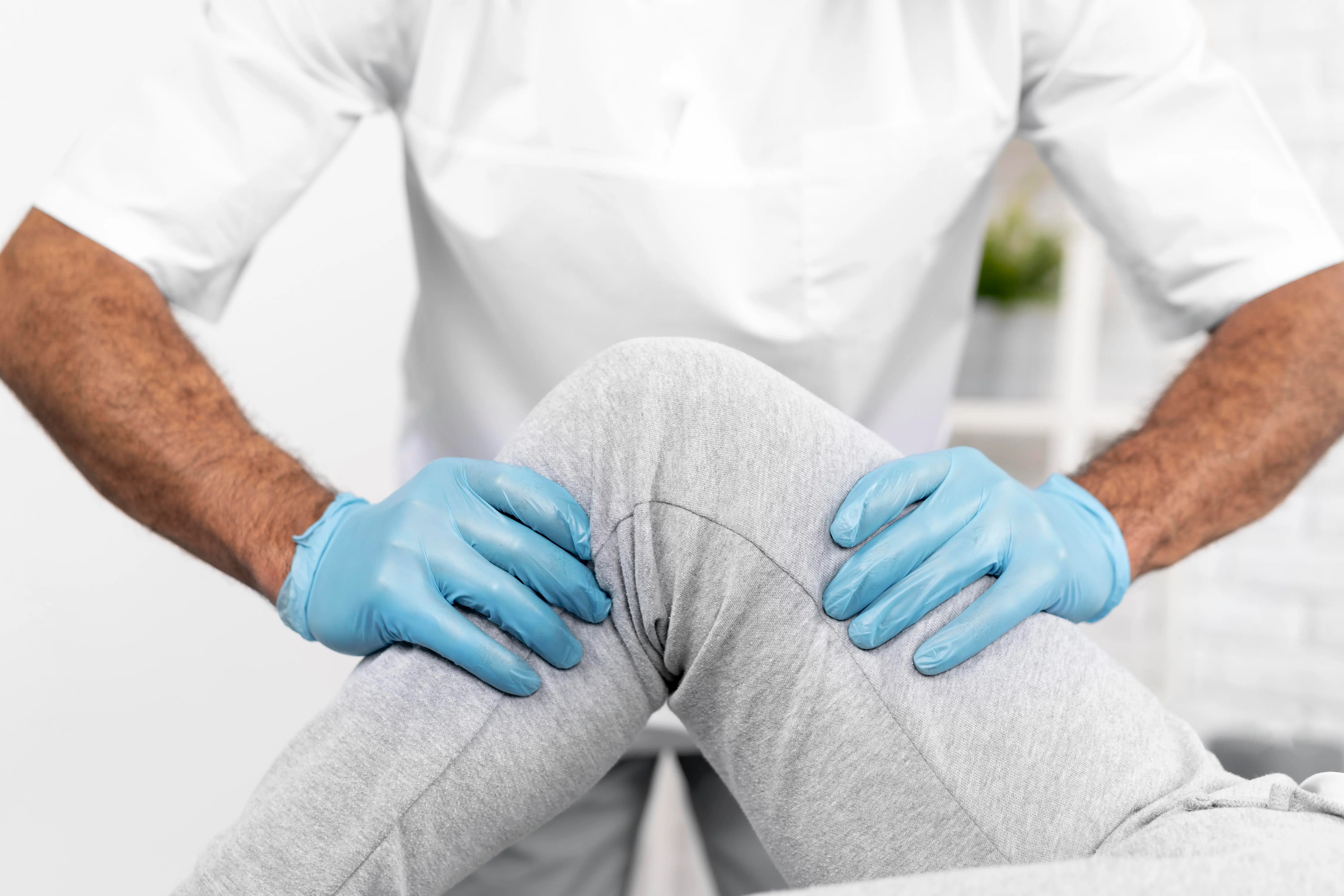 Laser knee surgery